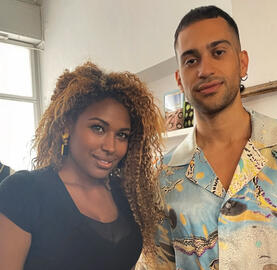 Adora Aiza out fellow musicians in Europe. Adora Aiza out fellow musicians in Europe.